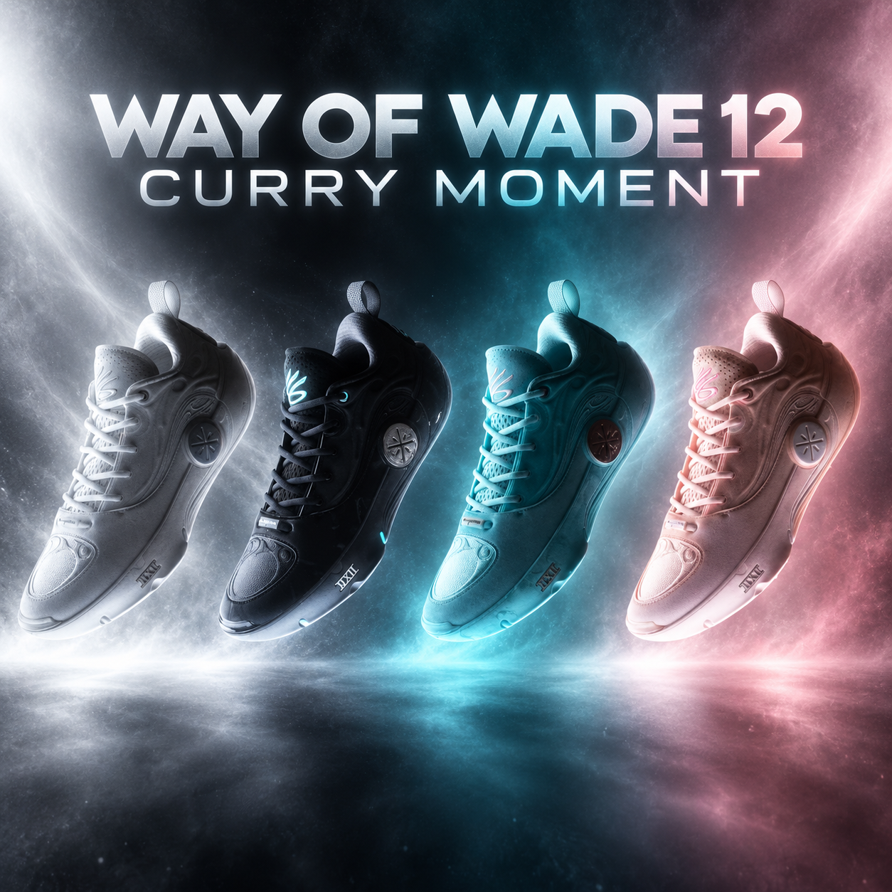 Way of Wade 12 “Curry Moments” Basketball Shoes: Four Stephen
