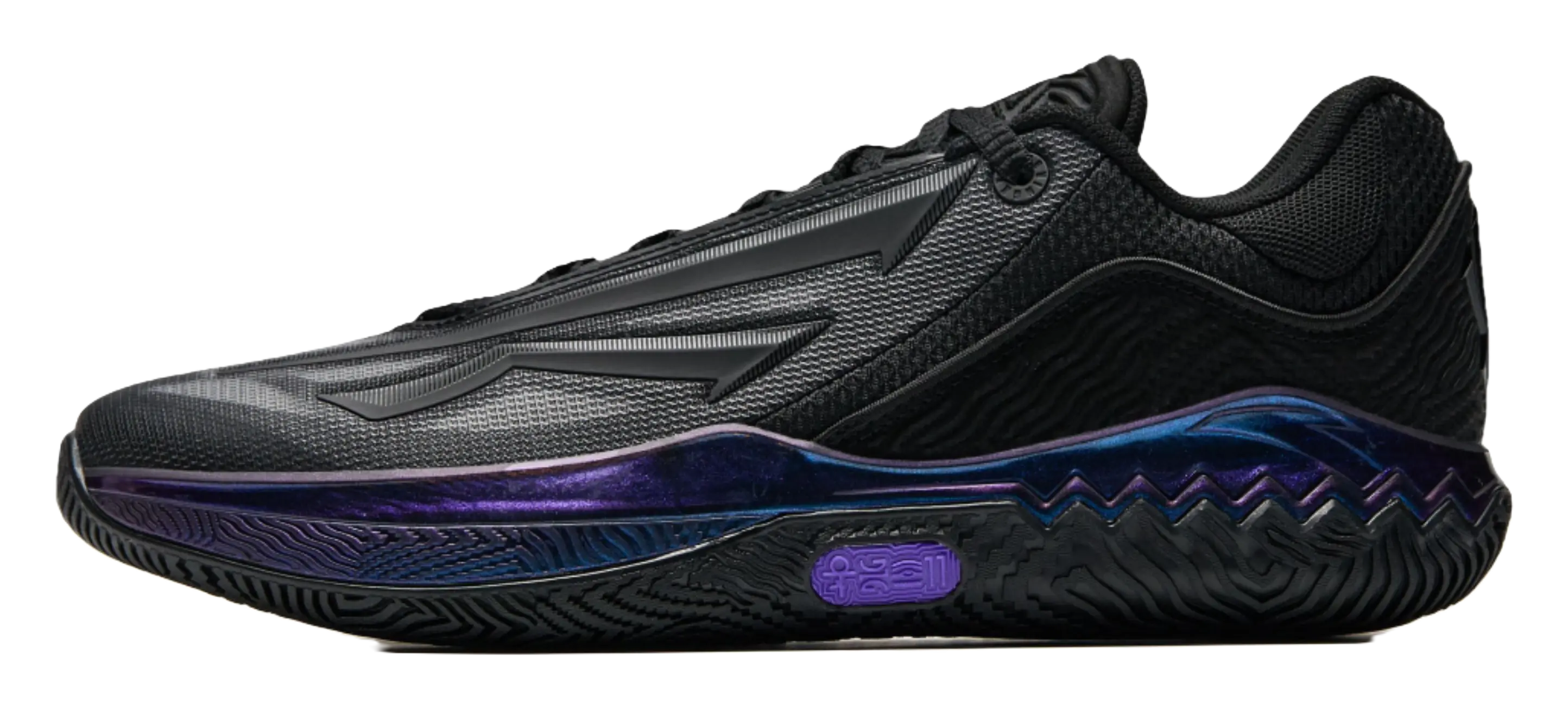 Anta KAI SPEED 2 Triple Black 912541114S-1 Basketball Shoes Men's
