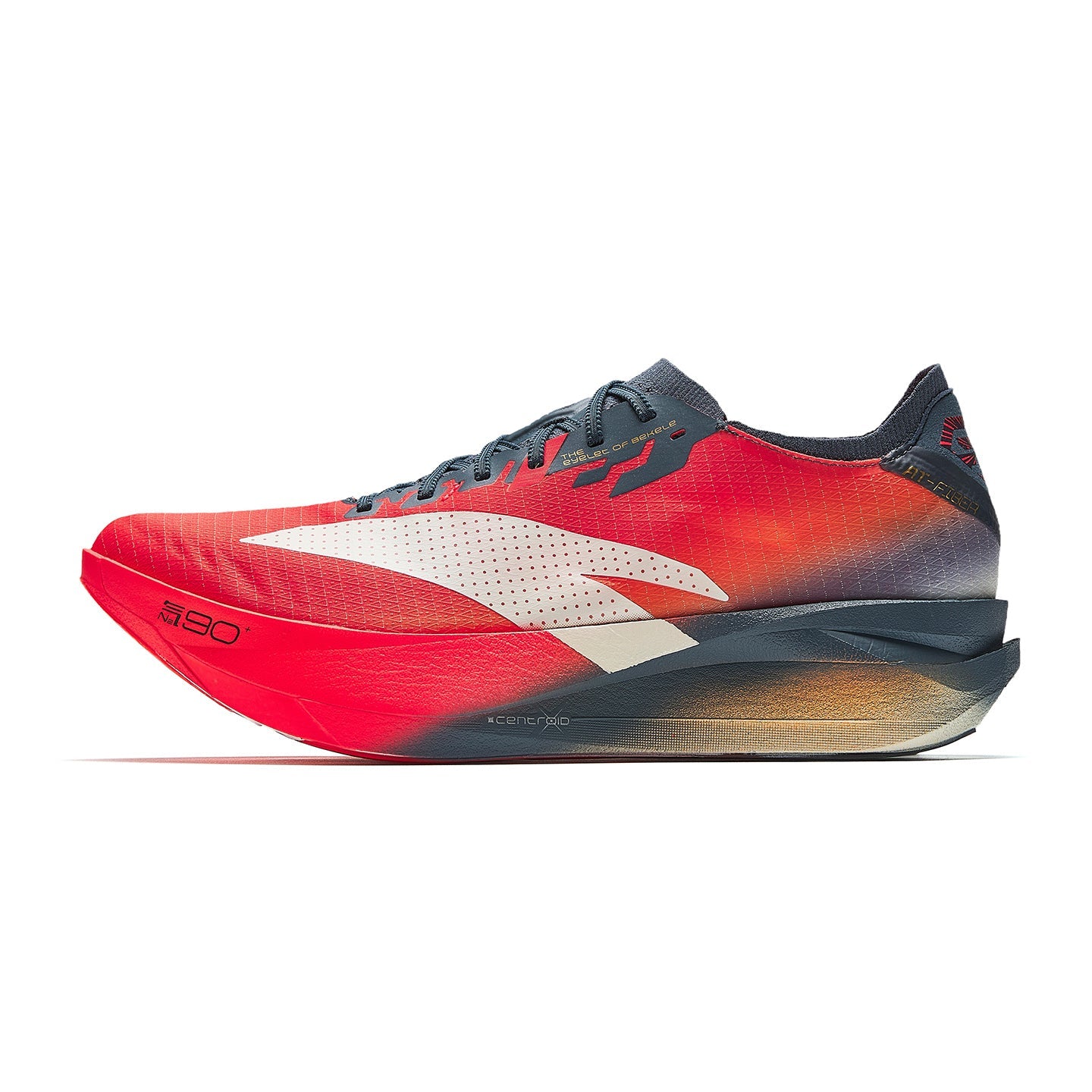 Anta C202 G9 2 112545573-3 - Marathon Racing Shoe Men Red Gray
