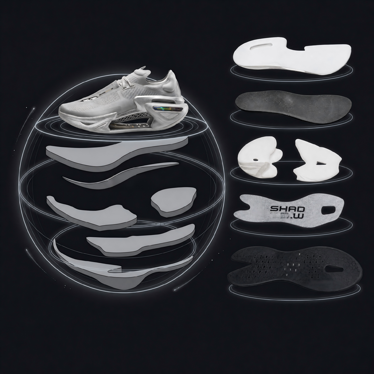 Li-Ning Shadow 3.0 ARRU005-3: A Futuristic Running Shoe Built for Cushioning, Propulsion, and Stability