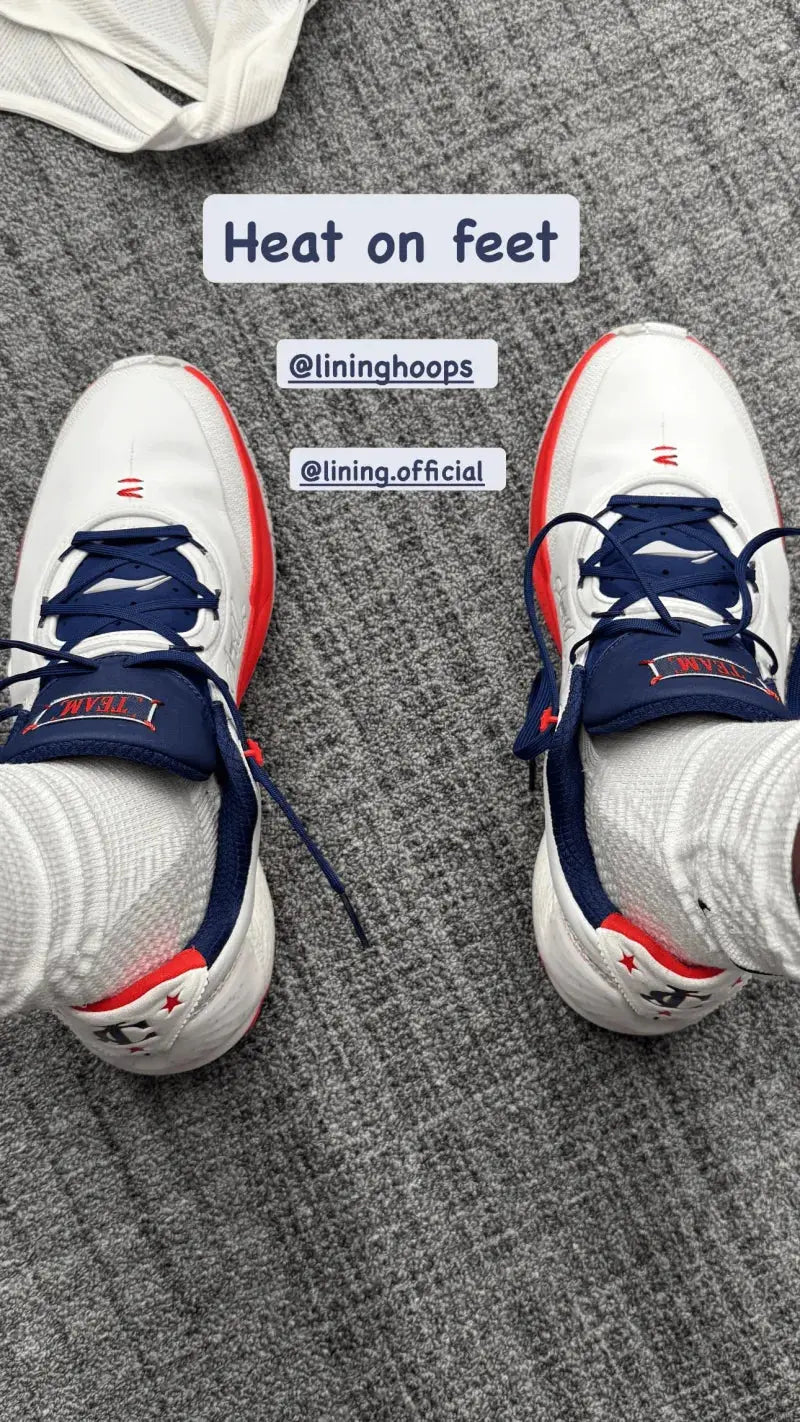 CJ-McCollum-showcases-the-latest-fourth-generation-signature-shoe-CJ4 VJ SNEAKER