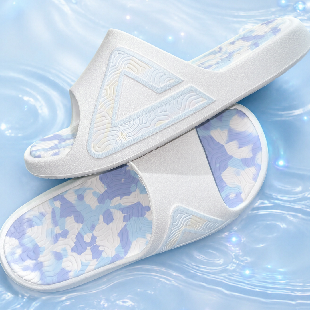 PEAK Taichi 1.0 “Blue Tears” DL2620248：Summer Sports Slides with Cool Everyday Comfort