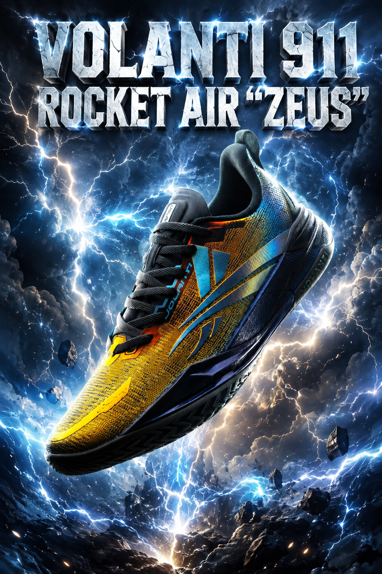 Volanti 911 Rocket Air “Zeus” Basketball Shoes— Colorway Overview