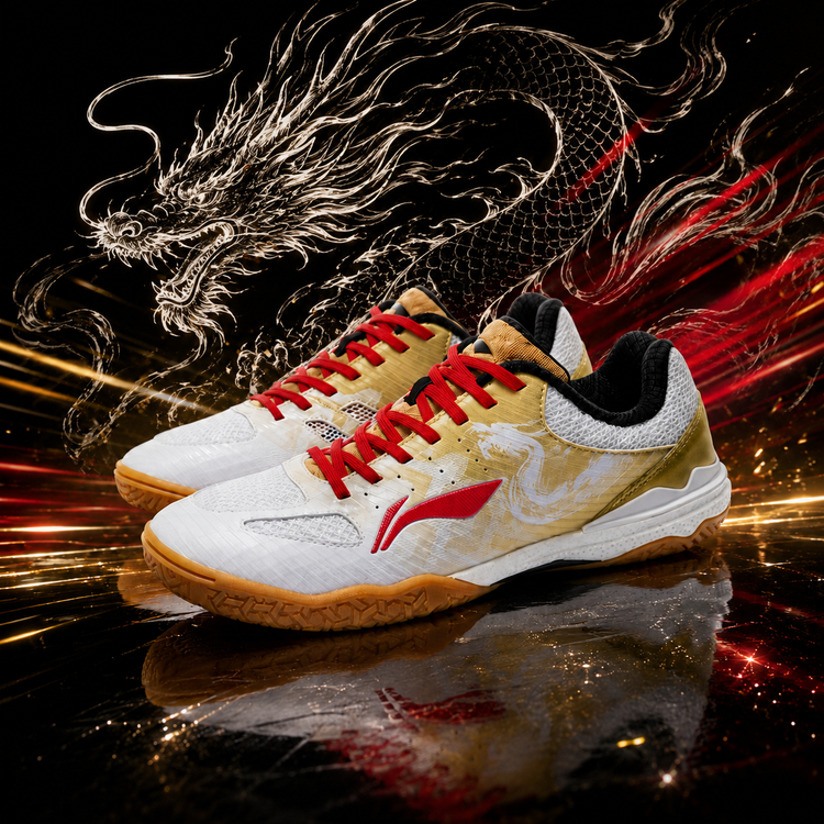 Li-Ning Battle Dragon: Best Table Tennis Shoes in The World Worn By Ma Long (Ping Pong Shoes)