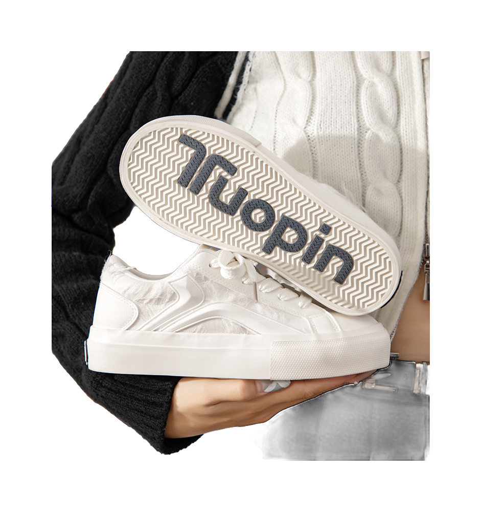 TUOPIN Pie Shoes Anti Slip And Wear Resistant Height Increasing Low top Skateboard Shoes Women's 