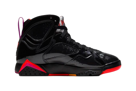 Jordan 7 Retro Black Patent Womens  vjsneaker.com
