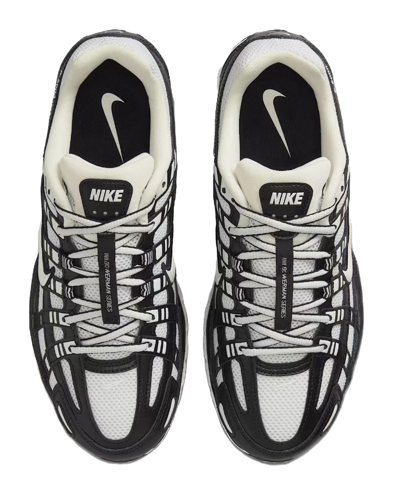 Nike P 6000 Abrasion Resistant Low top Casual Running Shoes Womens Silver Blue  vjsneaker.com