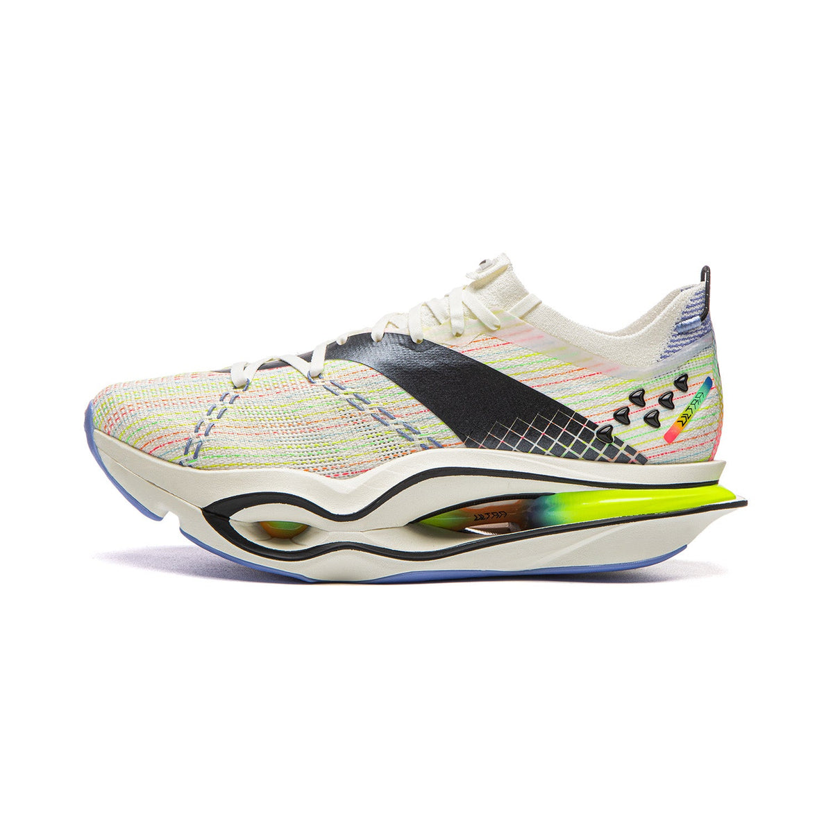 Li-Ning Feidian 6 ULTRA "Dazzlingly Brilliant" ARMW005-8 - Running Shoes Unisex Champagne White