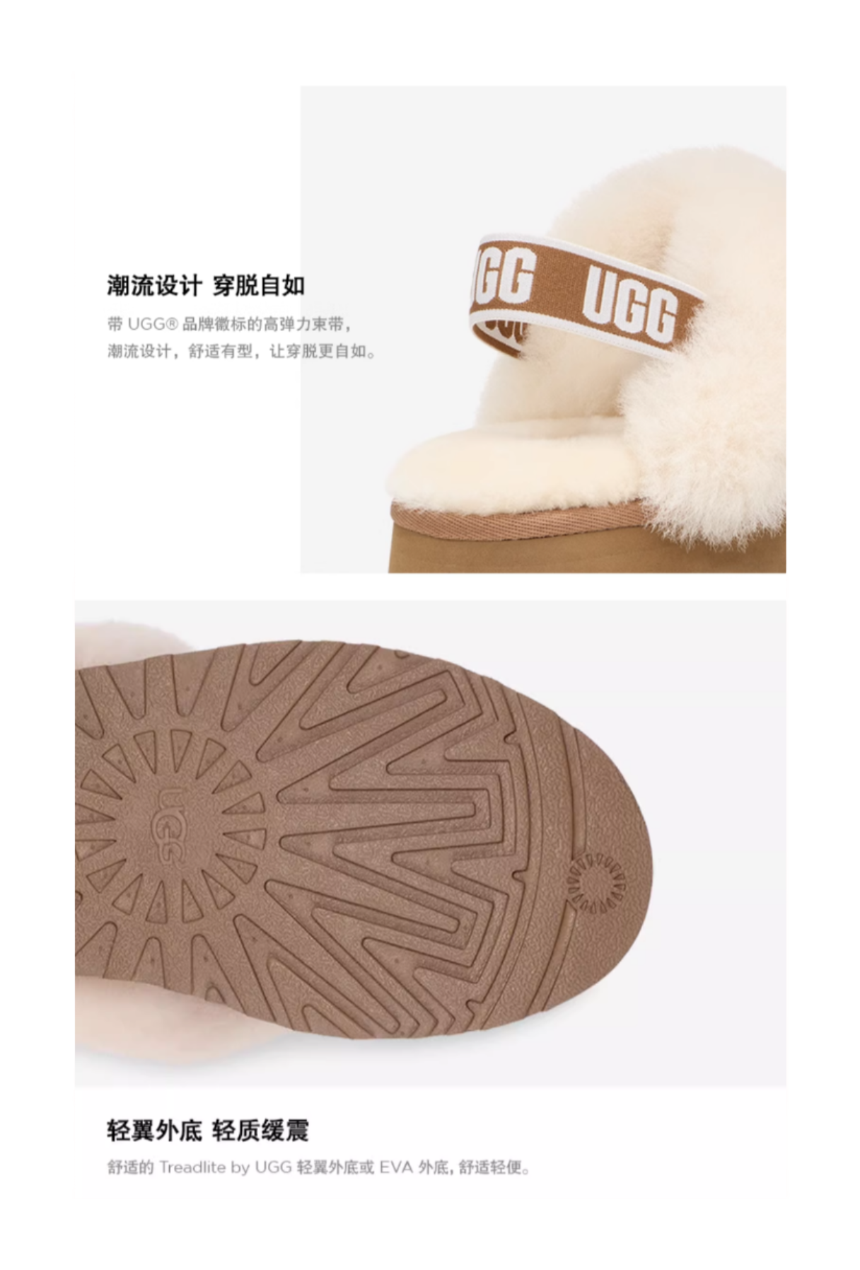 Teenagers UGG Slip Resistant Cushioning Kids Outdoor Slippers Brown  VJSNEAKER