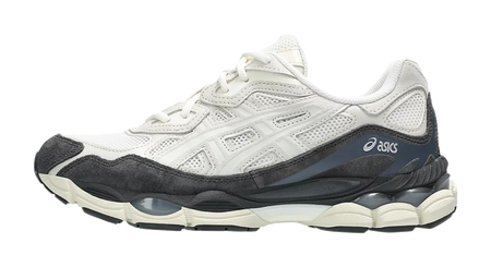 ASICS Gel NYC White Smoke Grey  vjsneaker.com