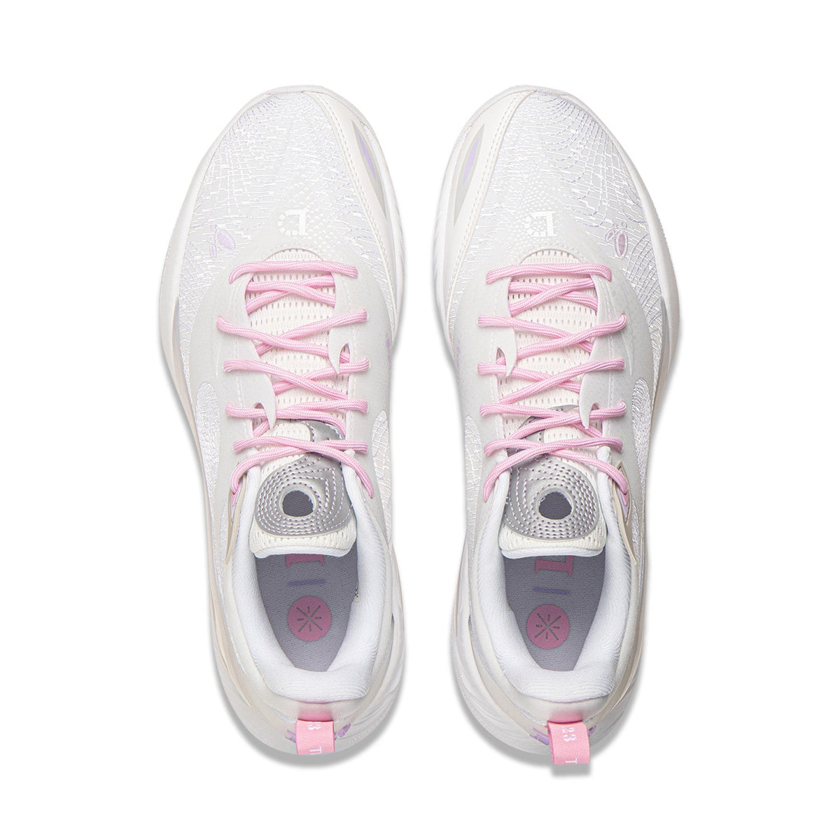 Li-Ning DLO 2 "Pisces" ABPW013 - Basketball Shoe Men Pink/White  vjsneaker.com