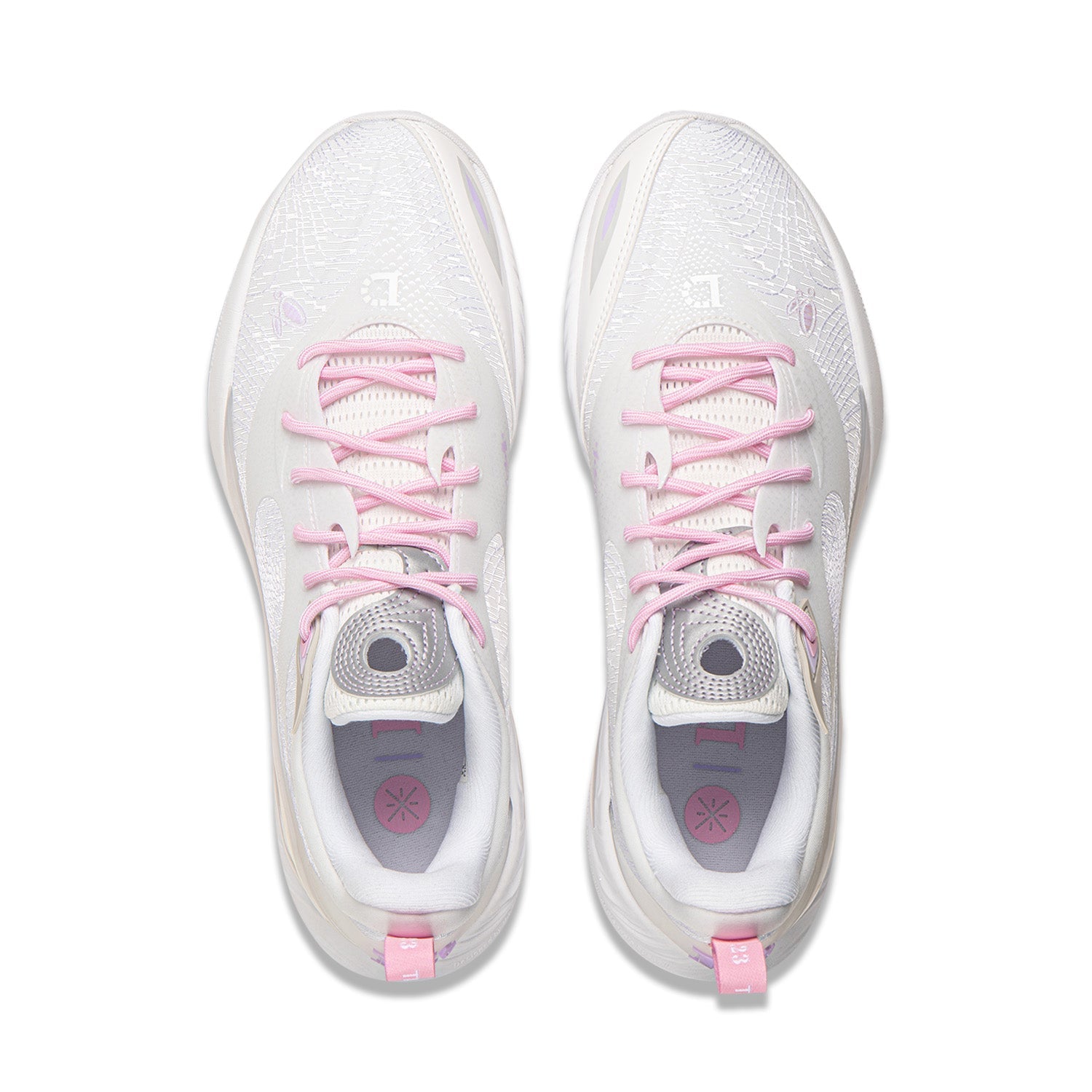 Li-Ning DLO 2 "Pisces" ABPW013 - Basketball Shoe Men Pink/White  vjsneaker.com