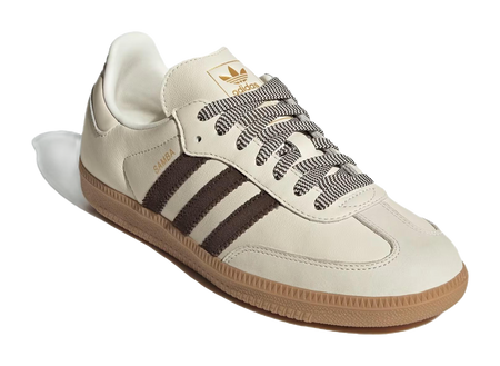 Adidas Womens Samba Og Off White Dark Brown  vjsneaker.com