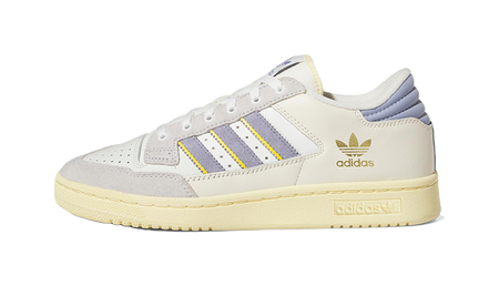 Adidas Centennial 85 Low Crystal White Silver Violet  vjsneaker.com