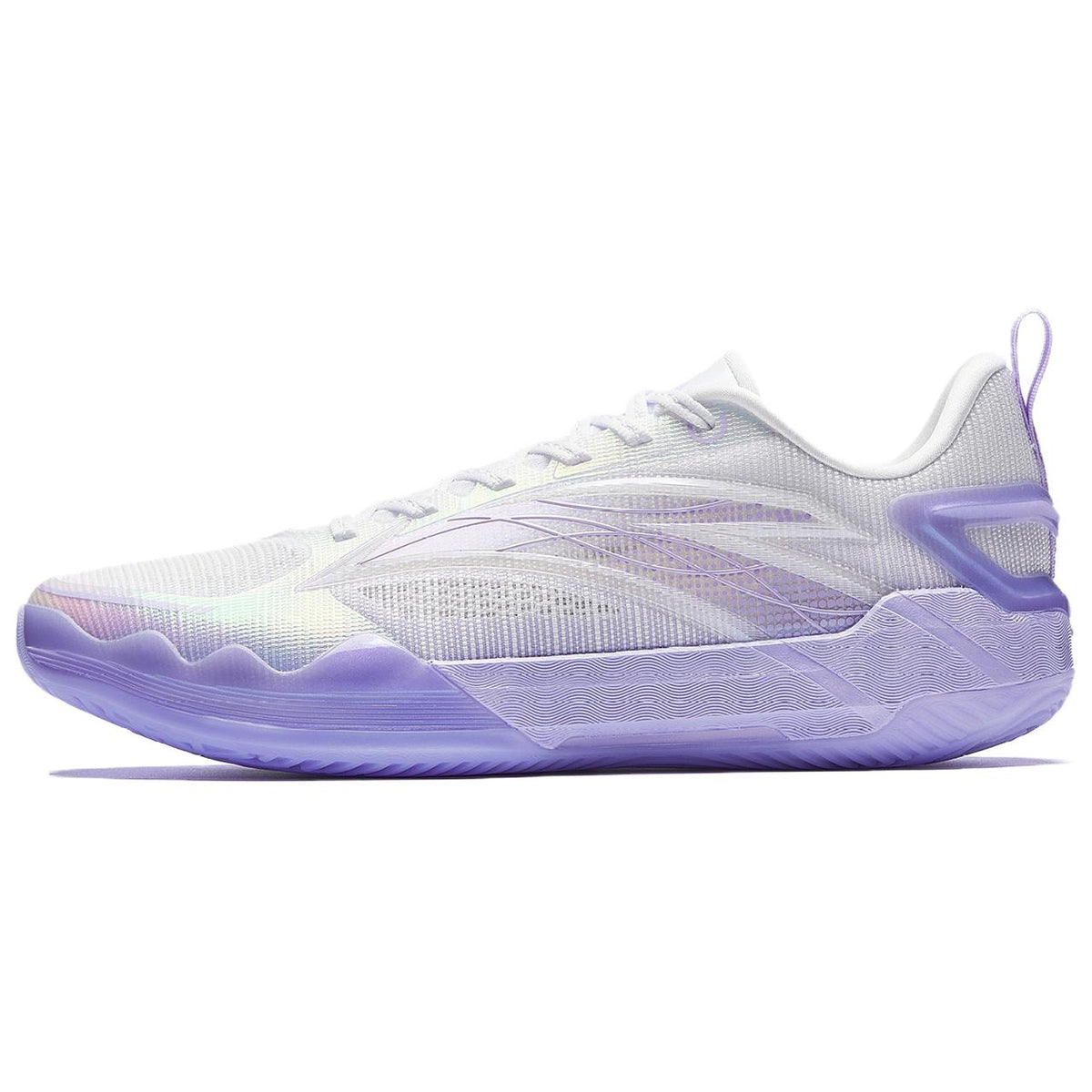 Anta Splash 8 "Lavender" 912621615-5 - Basketball Shoes Men White/Purple