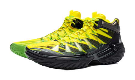 Li Ning Jie Ao 2High Basketball Shoes Mens High top Yellow Black  VJSNEAKER