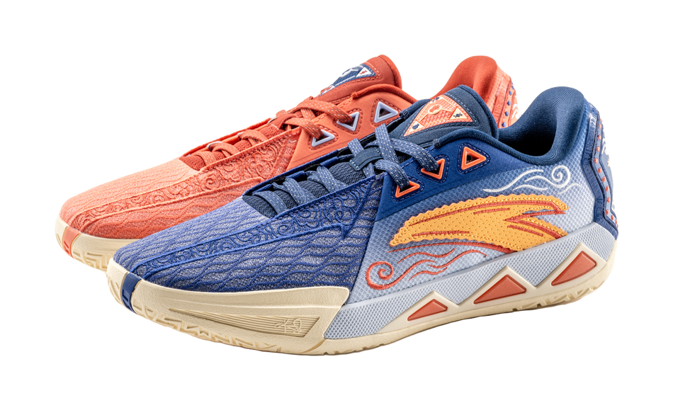 ANTA KAI Speed 3 "Mandarin Duck" 112641121-7 - Low Basketball Shoe Unisex Red Blue