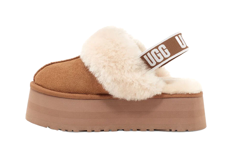 UGG Funkette Slipper Chestnut Womens  VJSNEAKER