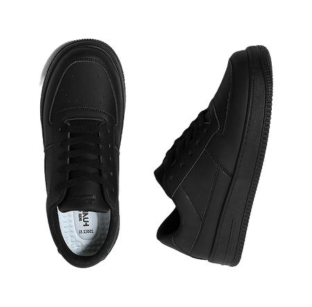 HUANQIU Slip Resistant, Abrasion Resistant, Lightweight, Breathable Low top Skateboard Shoes Unisex  vjsneaker.com