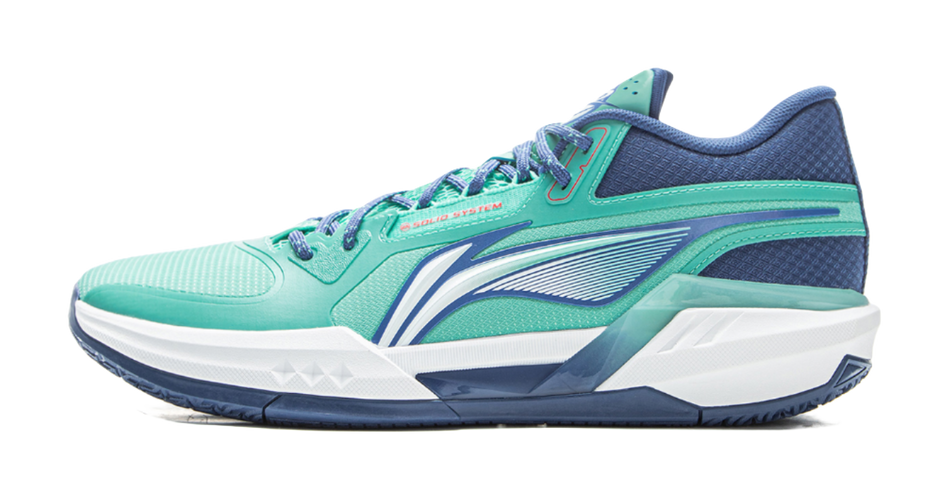 Li-Ning Light Speed 3 Mid "Blue" ABPV019-6 - Basketball Shoe Unisex Blue White
