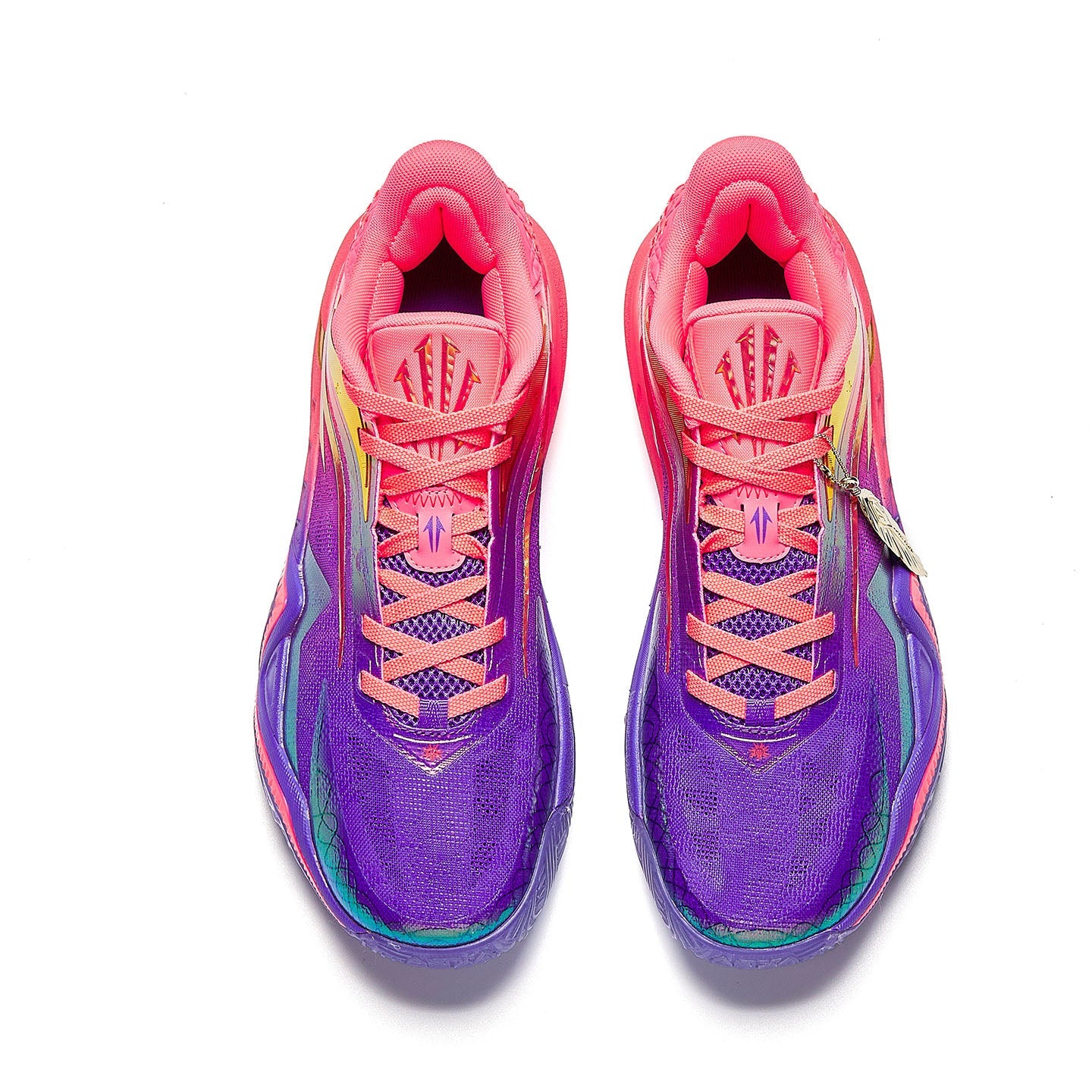 ANTA KAI 3 "432Hz" - Basketball Shoes for Men Purple Red