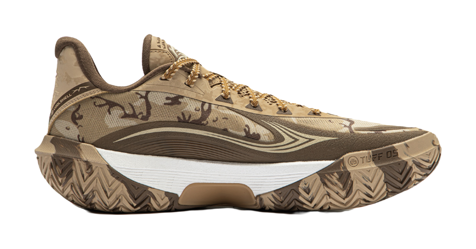 Li-Ning Jie Ao 3 V2 "Desert" ABFW007-5 - Outdoor Basketball Shoe Unisex Brown Khaki