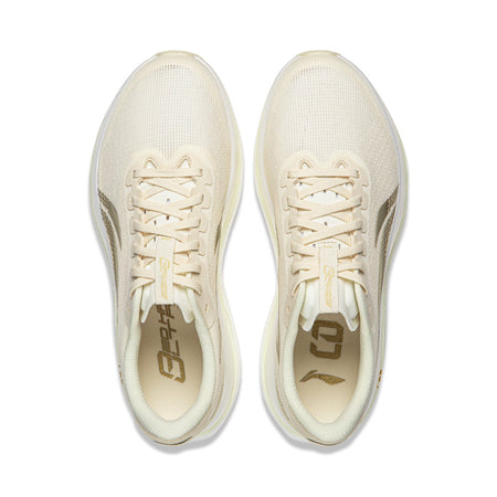 Li-Ning Red Hare 9 ULTRA Gold Lable "White Gold" ARPW007-31 - Running Shoes for Men Rice White