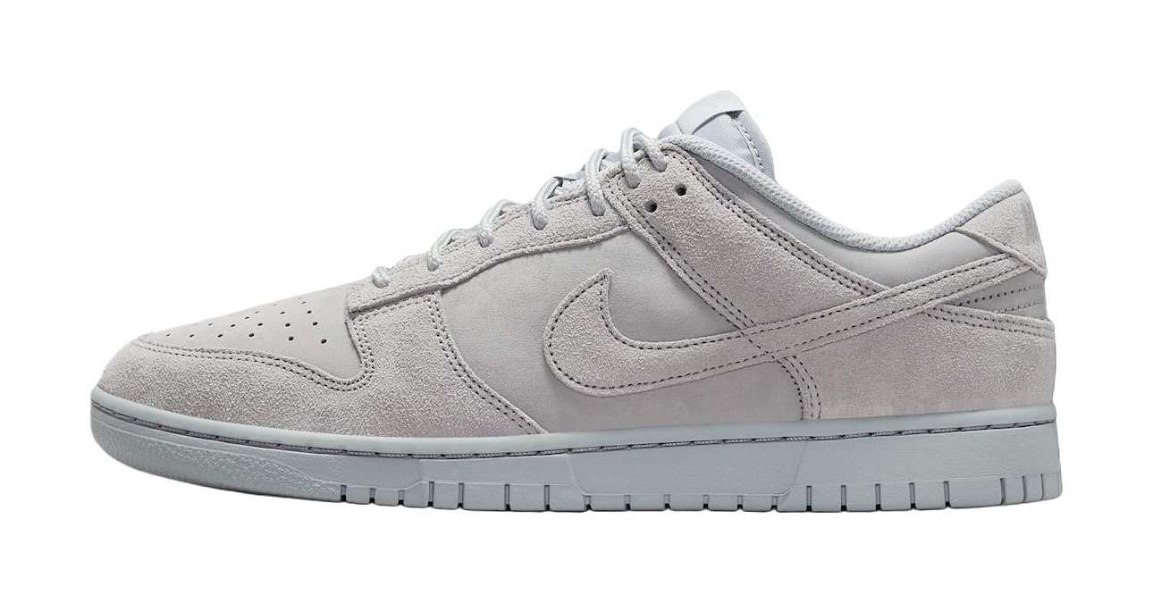 Nike Dunk Abrasion Resistant Low top Skateboard Shoes Unisex Gray  vjsneaker.com