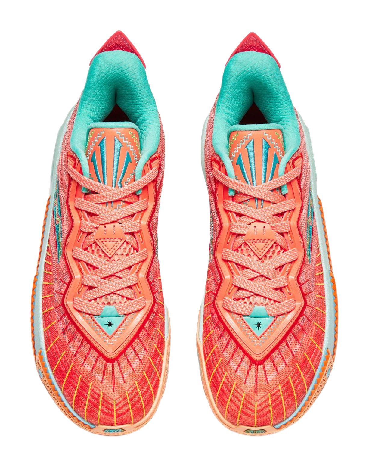 Anta KAI 2 "Sun" 112531111S-6 - Kyrie Irving Basketball Shoe Unisex Orange Blue