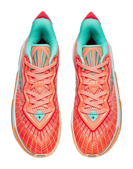 Anta KAI 2 "Sun" 112531111S-6 - Kyrie Irving Basketball Shoe Unisex Orange Blue