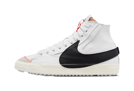 Nike Blazer Mid 77 Jumbo White Black  vjsneaker.com