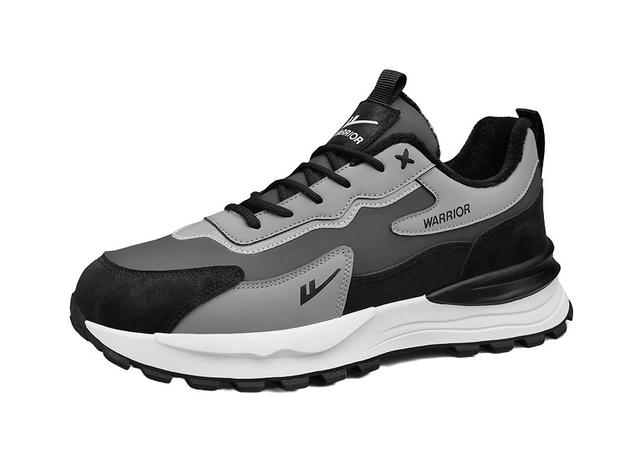 Warrior Cushioning, Slip Resistant, Abrasion Resistant, Lightweight, Height Increasing Low top Casual Shoes Mens  VJSNEAKER
