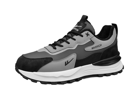 Warrior Cushioning, Slip Resistant, Abrasion Resistant, Lightweight, Height Increasing Low top Casual Shoes Mens  VJSNEAKER