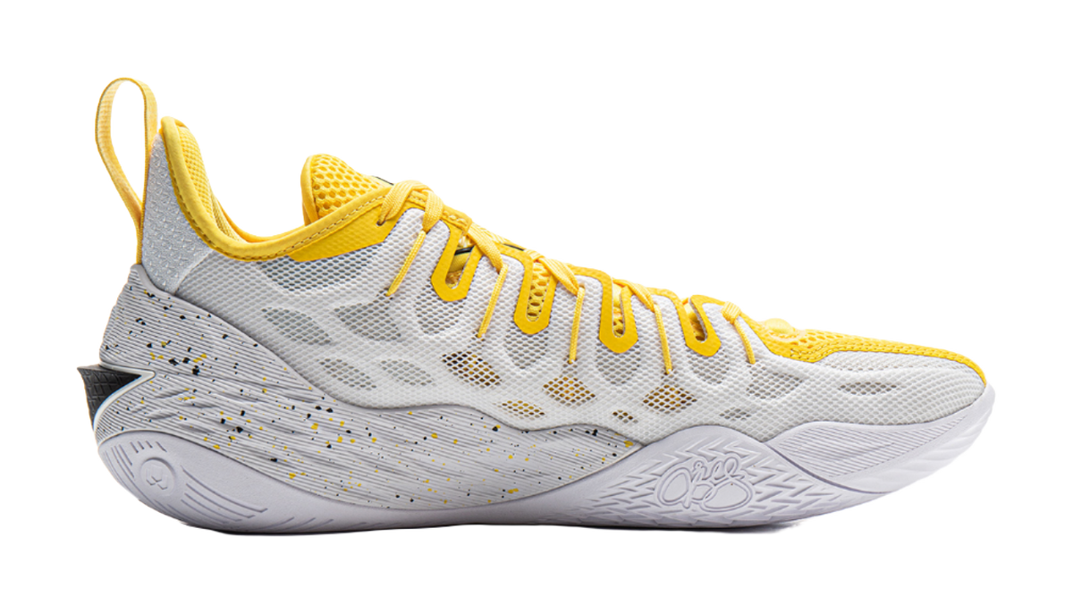 Li-Ning Buckets "Golden Gate Bridge" White/Yellow ABAV051-15 - Jimmy Butler Basketball Shoe Unisex White Yellow