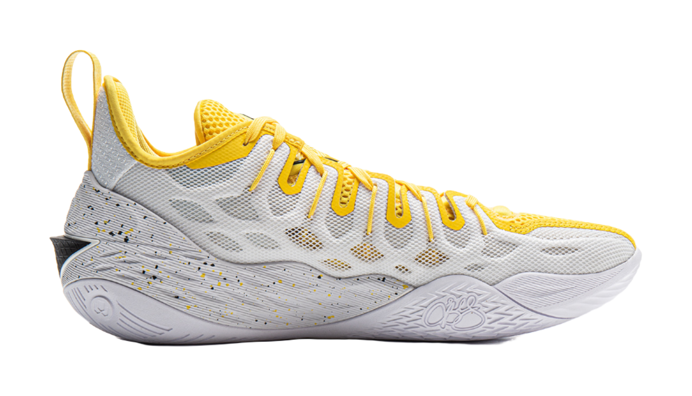 Li-Ning Buckets "Golden Gate Bridge" White/Yellow ABAV051-15 - Jimmy Butler Basketball Shoe Unisex White Yellow
