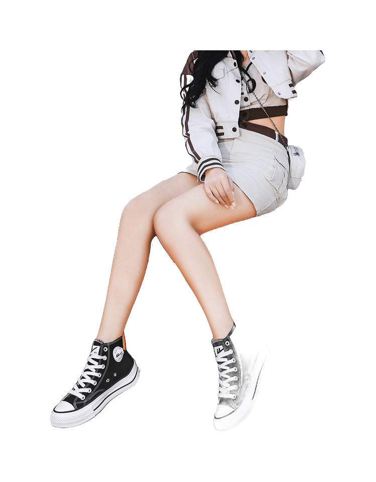 WARRIOR Cloud Sail Series Canvas Shoes Unisex High top Black 