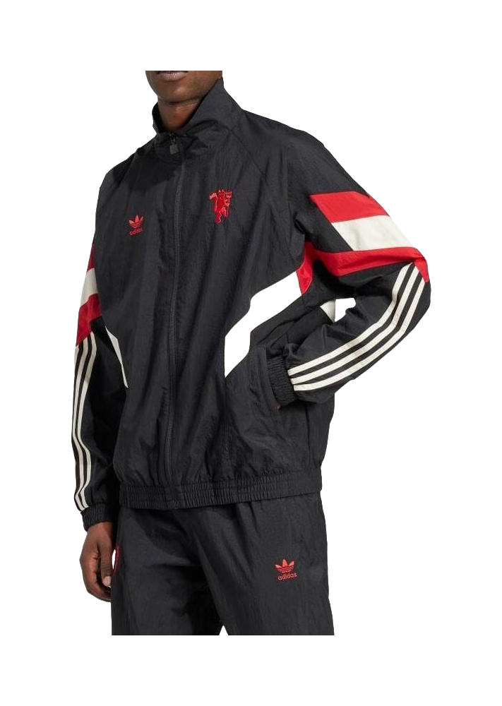 Adidas Originals Manchester Track Jacket Men Black  vjsneaker.com