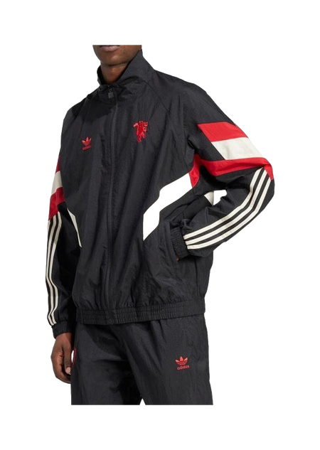 Adidas Originals Manchester Track Jacket Men Black  vjsneaker.com