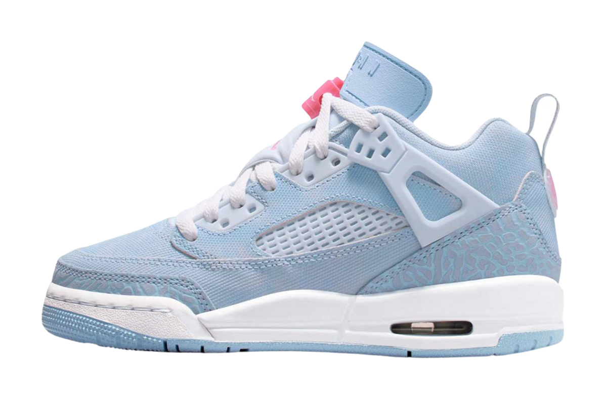 Jordan Spizike Slip Resistant Abrasion Resistant Low top Childrens Basketball Shoes Cobalt Blue Unisex  VJSNEAKER