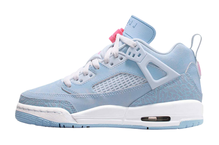 Jordan Spizike Slip Resistant Abrasion Resistant Low top Childrens Basketball Shoes Cobalt Blue Unisex  vjsneaker.com