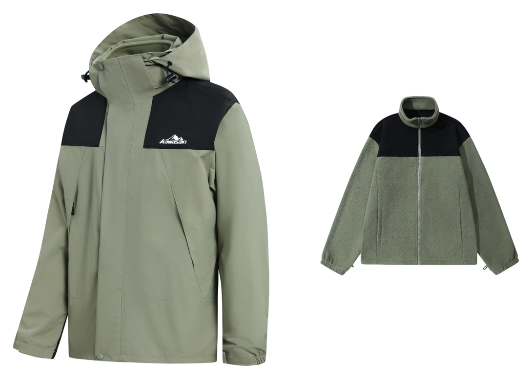 Kawasaki Waterproof And Windproof Windbreaker Jacket Unisex  VJSNEAKER