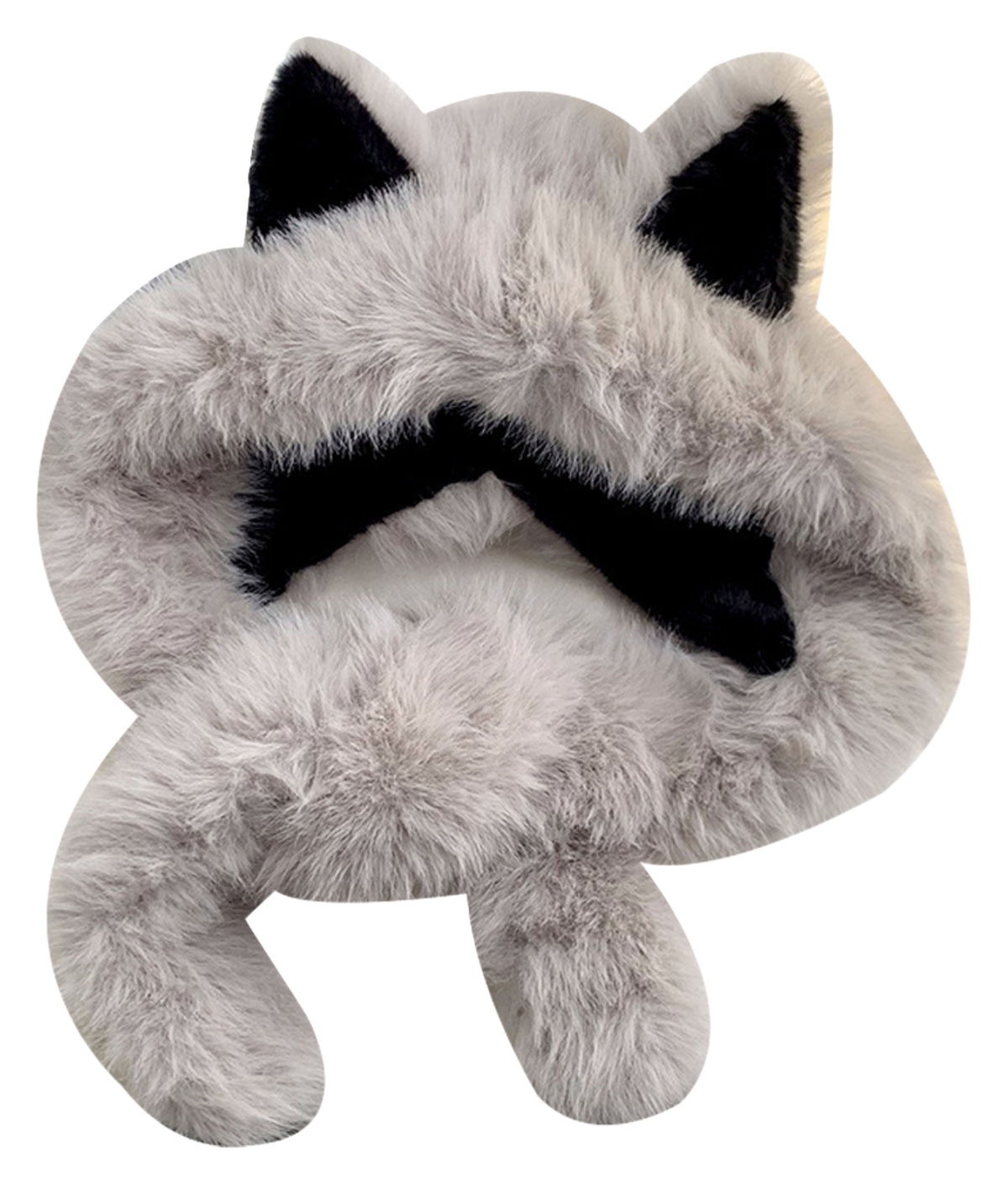 【 Warm Fox 】 IOTS Cute and Cute Fox Ear Two piece Set, Thickened and Warm, Essential for Cooling in Autumn and Winter, Polyester Fiber Woolen Hat for Women  vjsneaker.com