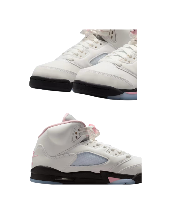 Jordan Air Jordan 5 Low top Childrens Basketball Shoes Pink Unisex  VJSNEAKER