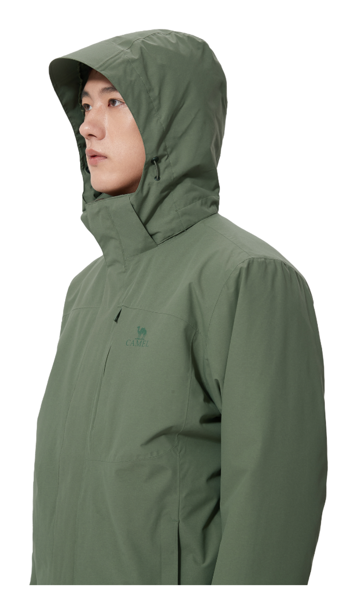 CAMEL All weather Windbreaker Jacket Mens  vjsneaker.com