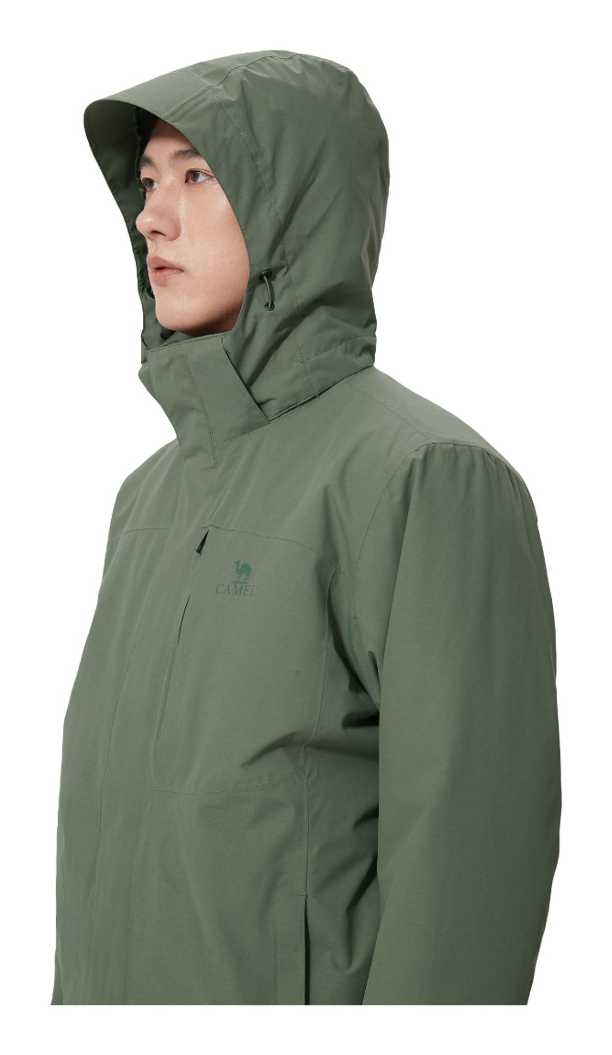 CAMEL All weather Windbreaker Jacket Mens  vjsneaker.com