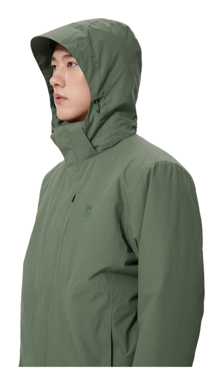 CAMEL All weather Windbreaker Jacket Mens  vjsneaker.com