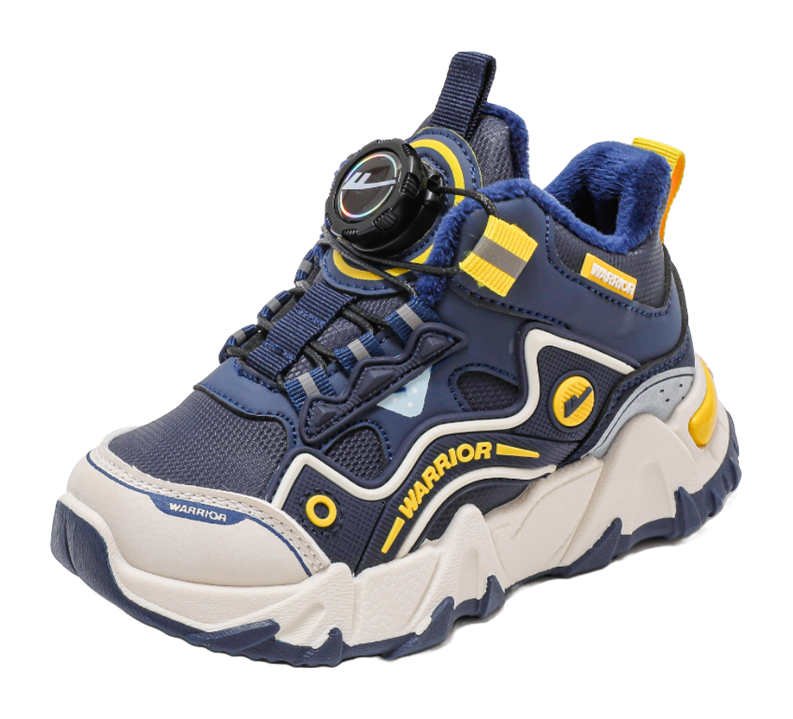 Warrior Synthetic Leather Slip Resistant Lightweight Cushioning Thermal Low top Kids Lifestyle Shoes Kids  VJSNEAKER