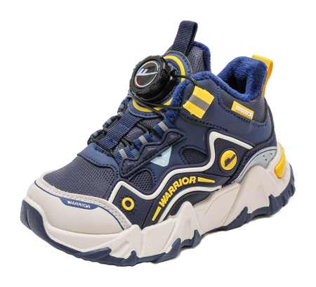 Warrior Synthetic Leather Slip Resistant Lightweight Cushioning Thermal Low top Kids Lifestyle Shoes Kids  VJSNEAKER