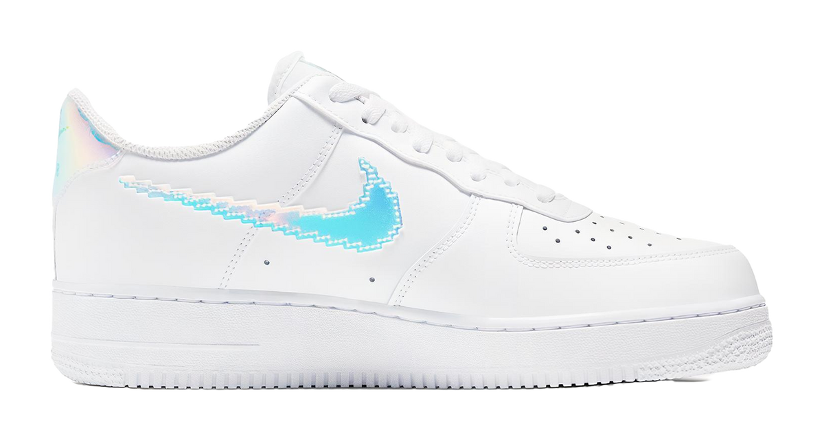 Nike Air Force 1 Low Iridescent Pixel White  vjsneaker.com
