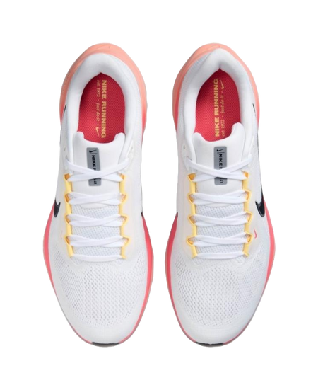 Nike Pegasus 41 Slip Resistant Abrasion Resistant Low top Casual Running Shoes Mens White Orange  vjsneaker.com